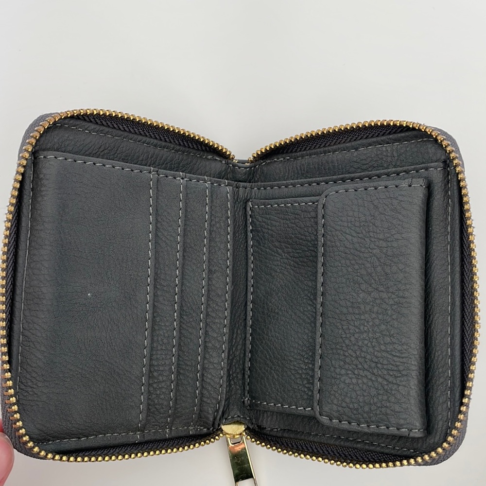 Mini Gray Wallet - Picture 2 of 3